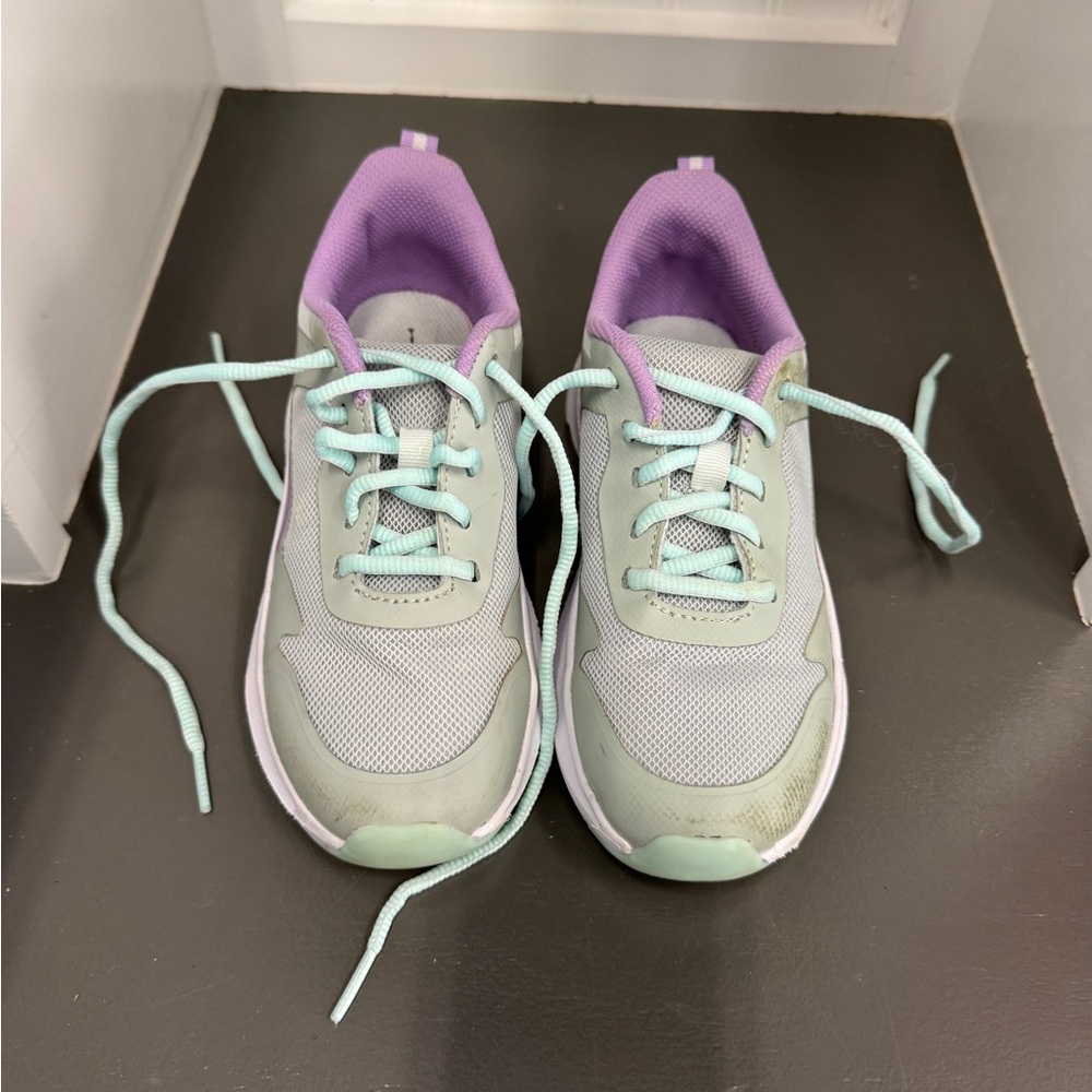Kids' Mint and Lavender Sneakers